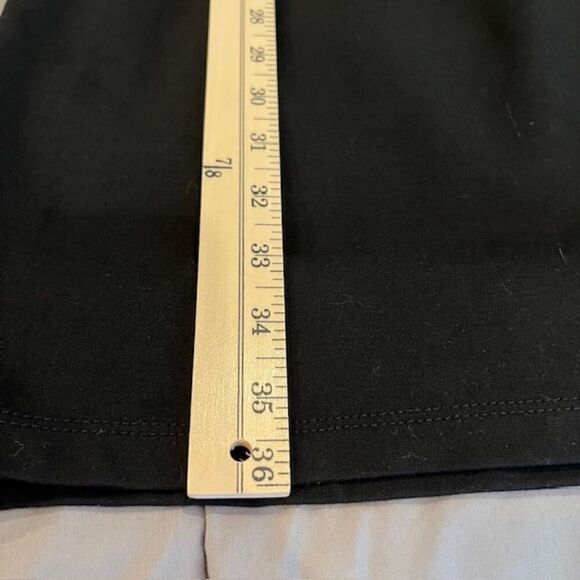 Theory Sleeveless Dress Black Fitted Seamed Bodice Pintuck Skirt Side Zip Size 4 - Picture 11 of 12